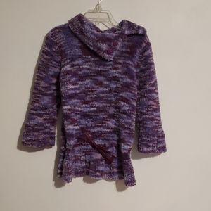 Size 6 Amy Byer IZ Purple Fleece Pullover